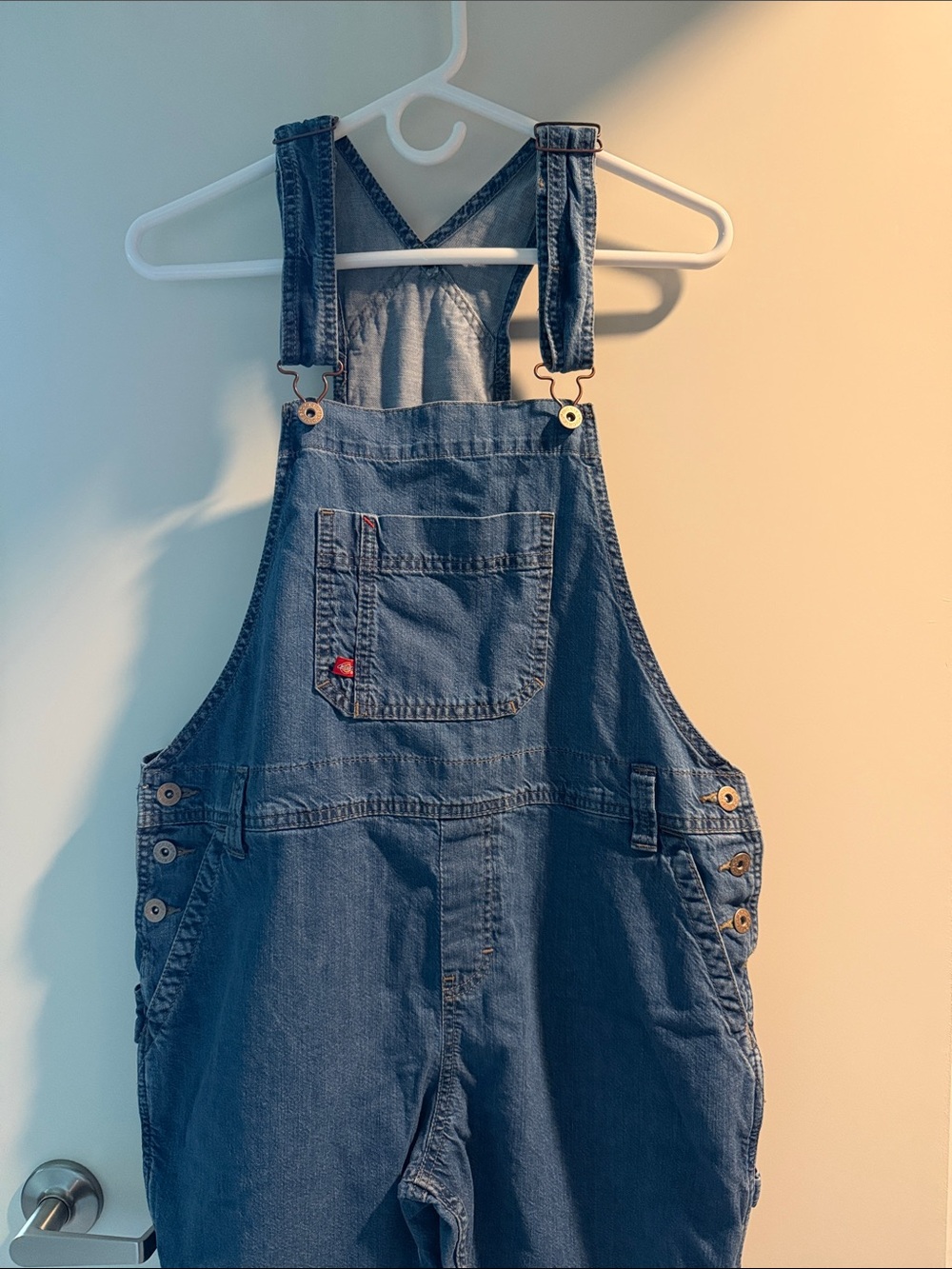 Dickies Blue Denim Women's Overalls